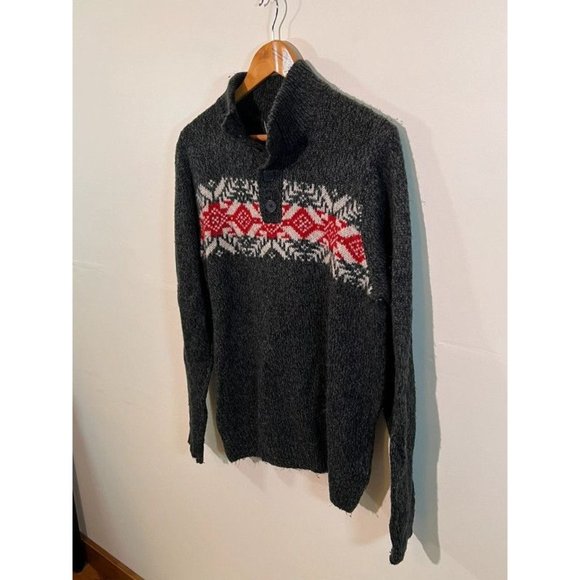 ✨5 for $15✨ Men’s Gray Oscar De La Renta Sweater Size Medium - Picture 5 of 9